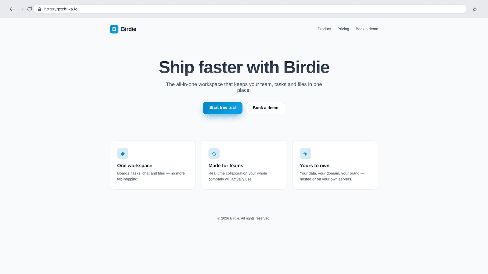 Publishing a drive as a website (3/3)